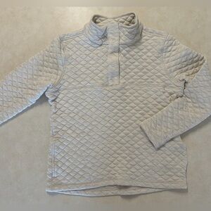 Quilted Pullover Sweater
